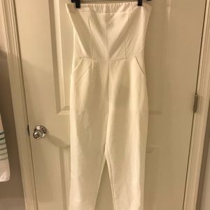 TOBI white jumpsuit